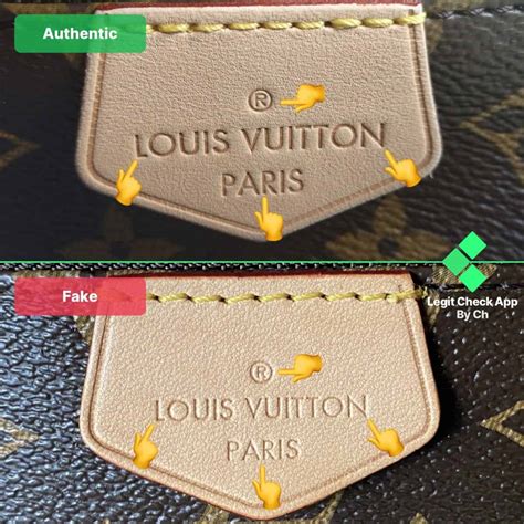 how to tell if louis vuitton bag is real|louis vuitton authenticity check.